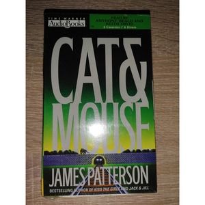NEW SEALED Cat & Mouse by James Patterson Time Warner Audiobooks 4 Cassettes